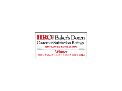 HRO Baker's Dozen Employee Screening